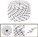 vidaXL Boottouw - Gevlochten - 8 mm x 100 m - Polyester - Wit
