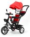 Tricycle pour enfants - Vélo pousseur/tricycle - Pliable - Siège pivotant - Pare-soleil - Panier - Convient aux enfants de 1 à 2 ans jusqu'à 20 kg - Rouge