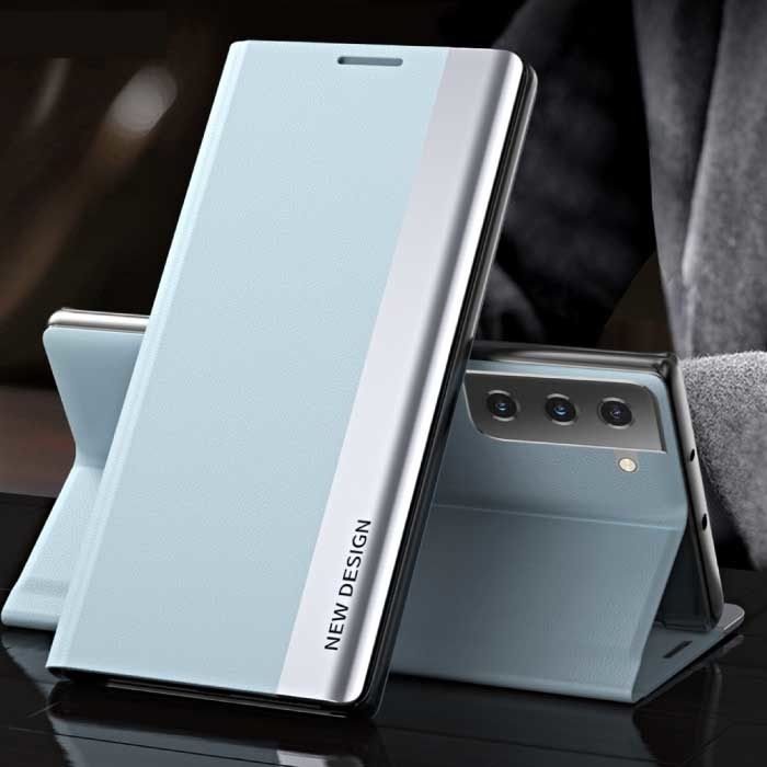 Xiaomi Redmi 9A Magnetische Flip Case - Lichtblauw