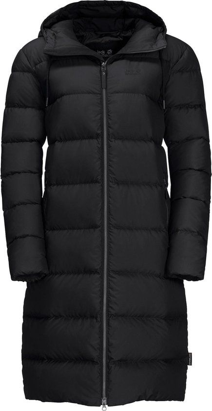 Jack Wolfskin Frozen Lake Coat Dames - Black - Maat M - Herfst/Winter 2021