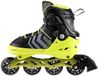 Nils Extreme NH18192 - 4-in-1 Skates - Zwart-Groen - Maat Verstelbaar