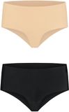 Bye Bra 2-pack katoenen hoge slip maat S