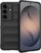 Techsuit Hoesje geschikt voor Samsung Galaxy S26 - Magic Shield Silicone Back Cover - Zwart