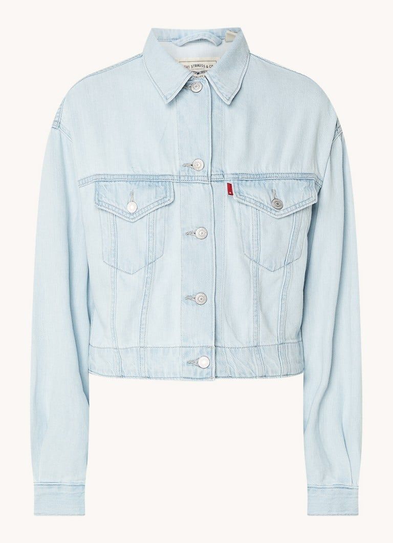 Levi's Denim Jacket in Lyocell Blend with Chest Pockets