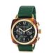 BRISTON Clubmaster Classic Acetaat Chronograaf Goud/Groen Engels