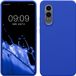 kwmobile telefoonhoesje geschikt voor OnePlus Nord CE 4 Lite 5G - Hoesje met siliconen coating - Smartphone case in Baltisch blauw