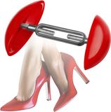 Merkloos / Sans marque Cheaperito 2 Stuks Mini Schoenspanners - Verstelbare Breedte Extenders - Damesschoenen Schoenspanners - Schoenoprekker verstelbaar 7,3 - 10,5 cm