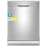 Midea SF 3.60N PRO Vaatwasser 60cm Vrijstaand & Onderbouw Zilver