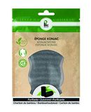 Konjac PLIC lichaamsspons met bamboehoutskool