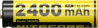 Nitecore NH2400 Oplaadbare AA Li-Ion batterij 2400mAh met USB-C Poort, 1 stuks