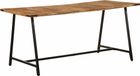 Prolenta Maison Exclusive - Table à manger 160 x 80 x 75 cm en bois massif de manguier