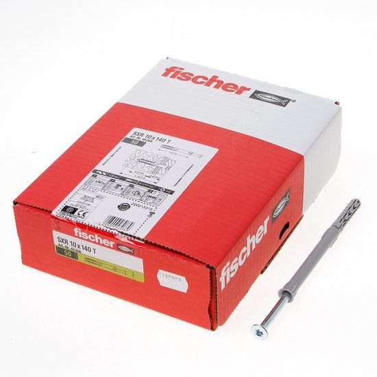 fischer SXR 10 x 140 T Kozijnplug - 10 x 140 x 150mm (50st)