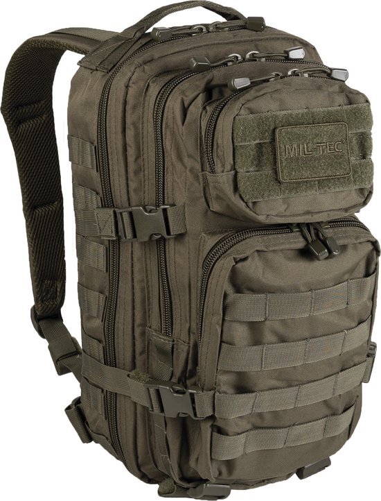 Mil-Tec Rugzak US Assault Pack klein olijf
