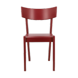 Gärsnäs Chaise Tati Siège plaqué hêtre - teinté rouge
