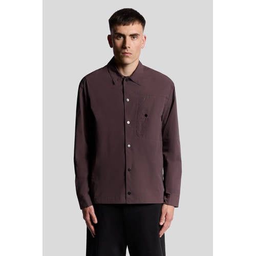 Lyle & Scott overshirt bruin
