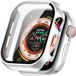 By Qubix Qubix Apple Watch Hard Case Waterproof - Zilver - 46mm
