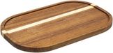 Secret de Gourmet Serveerplank voor hapjes/tapas - 30 x 20 cm - acacia hout - borrelplank