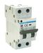 Magnetothermische schakelaar, 2-polig, 10 A, 6 KA, klasse C, 400 V, ideaal voor elektrische bescherming in woonruimten