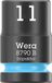 Wera 8790 B Impaktor-dop met 3/8\"-aandrijving, 11 x 30 mm - 05005502001