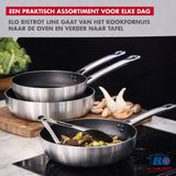 Fackelmann Elo Pan 32 cm keramiek zonder PFAS Bistro Line
