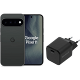 Google Pixel 11 512GB Zwart 5G + BlueBuilt Oplader met Usb C Poort 30W Zwart
