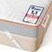 Surmatelas 180x200 cm Gel-schuim Topper H3/H4