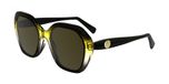 Longchamp LO759S Lunettes de soleil Femme Noir/Jaune Transparent