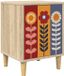 vidaXL Nachtkastje ESSEN Sonoma Eiken 36 x 33 x 50 cm Bewerkt hout