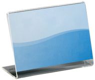 SIGEL PA107 prijsstandaard voor 90x60 mm, 10 stuks, acryl 2 mm