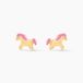 Heldea Boucles d'oreilles puces Heldea Cheval Or jaune