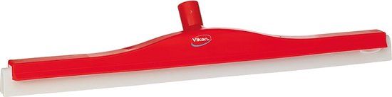 Vikan klassieke flexibele vloertrekker - 60cm - 77644 - rood