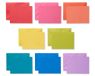 UK Greetings 200 stuks blanco eenpaneelkaarten voor hem/haar/vriend - kleurrijke motieven - perfect voor knutselen, bedankbriefjes en waardering voor leraren