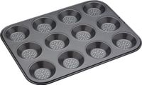Masterclass Bakvorm voor 12 mini (quiche) vormen Geperforeerd, 32 cm x 24 cm
