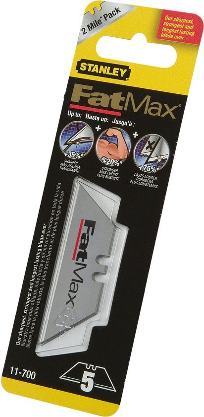 STANLEY FatMax Reservemesjes - 5 stuks