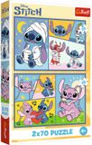 Trefl Puzzel Disney Lilo & Stitch - 2x70 Stukjes