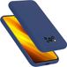 Cadorabo Hoesje geschikt voor Xiaomi POCO X3 NFC in LIQUID BLAUW - Beschermhoes gemaakt van flexibel TPU silicone Case Cover