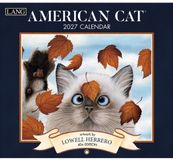 Merkloos American Cat Kalender 2027 Wandkalender