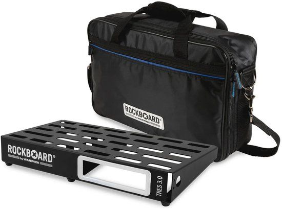 Rockboard TRES 3.0 B pedalboard met gig bag - 4033685552669