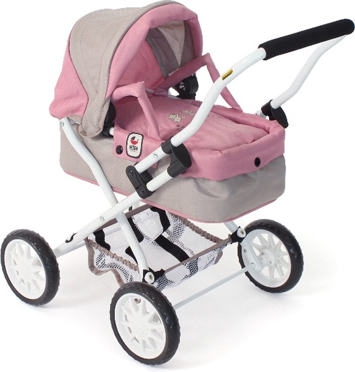 Bayer Chic 2000 555 36 poppenwagen Smarty, roze