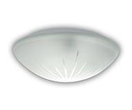 Niermann Standby 56535 A++ tot E, glaslamp, gesatineerd, 35 x 35 x 13 cm