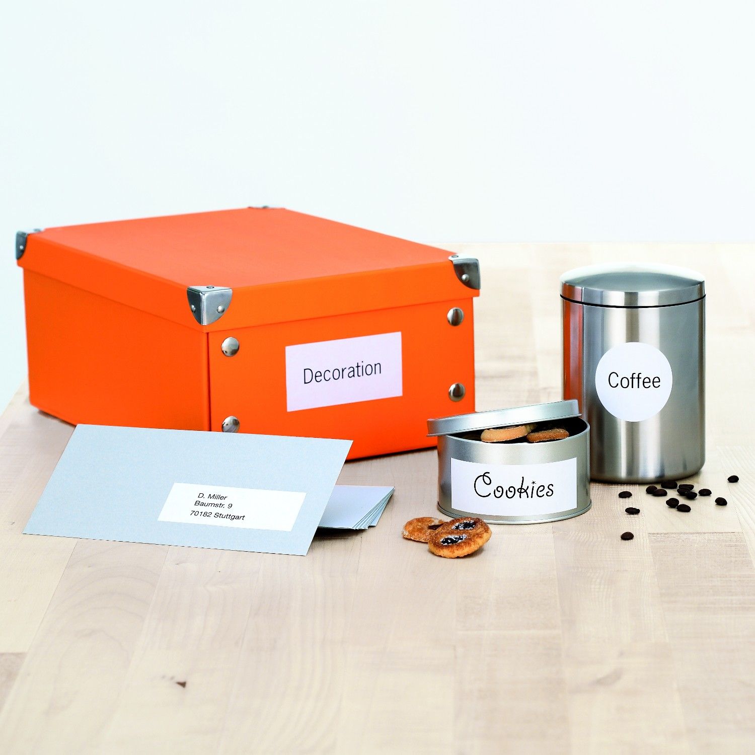 HERMA 4429 - Printeretiketten - wit - Papier