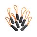 IMBRETEX SAS Quadra SLX Ritssluiting (10 pièces) - Orange