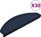 vidaXL - Trapmatten - zelfklevend - 30 stuks - 65x21x4 cm - marineblauw