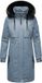 Navahoo Dames korte jas Kaltwetterretter 14 Stormy Blue 3XL