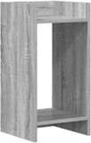 vidaXL Plantenstandaard Grijs Sonoma 30 x 30 x 60 cm Bewerkt Hout