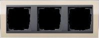 Gira Event cadre de finition triple anthracite/clair sable