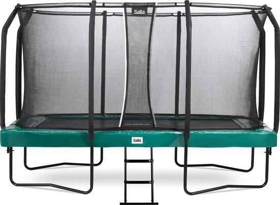 Salta Trampoline - First Class - 244 x 427 cm - Groen