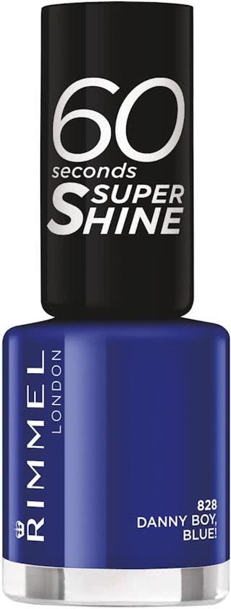 Rimmel London Rimmel - 60 seconds supershine nailpolish - Danny Boy Blue - Blue