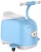 DrPhone Rictor C8 Piggy Trottinette électrique pour enfants – Mécanisme anti-chute à 5 roues – Pliable – Module appel et audio – Contrôle parental via application – Lumière LED réglable – 60kg – 5-12 ans - Bleu