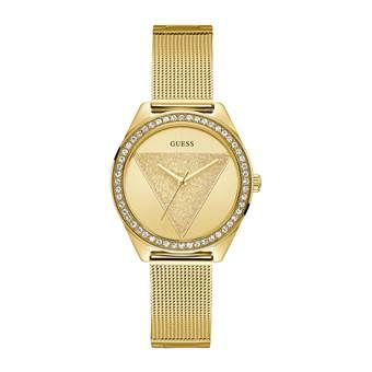 Guess Tri Glitz Horloge - Goud - 0091661488986
